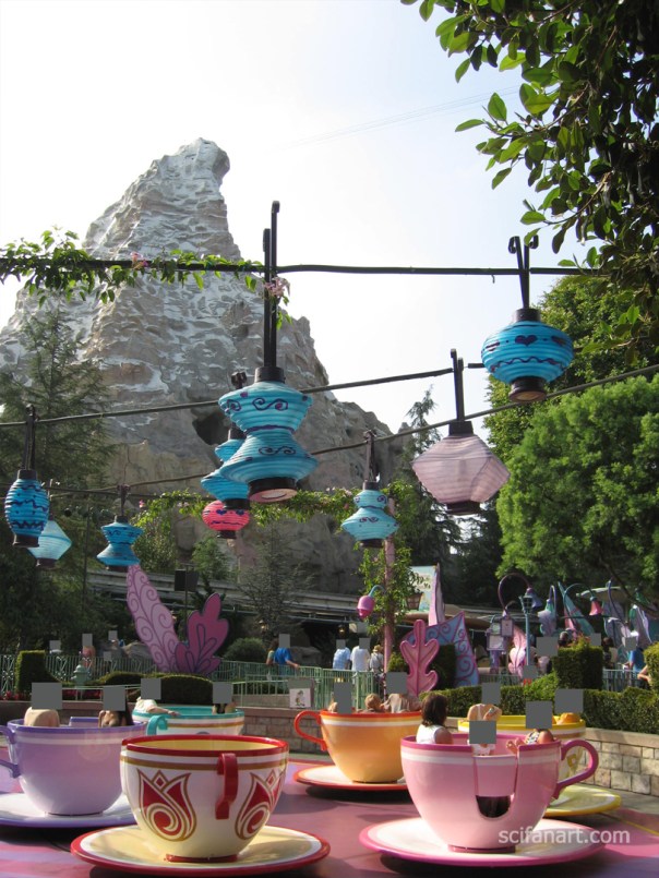 The Mad Tea Party and Matterhorn.